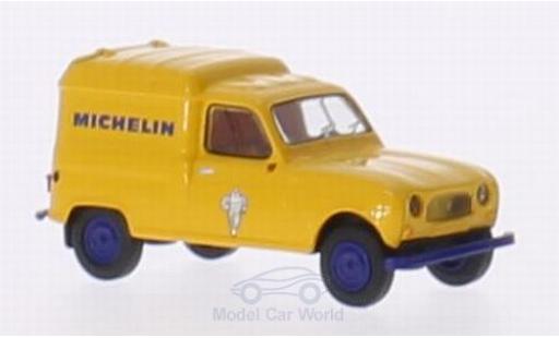 Renault 4 1/87 Brekina R Fourgonnette Michelin miniature