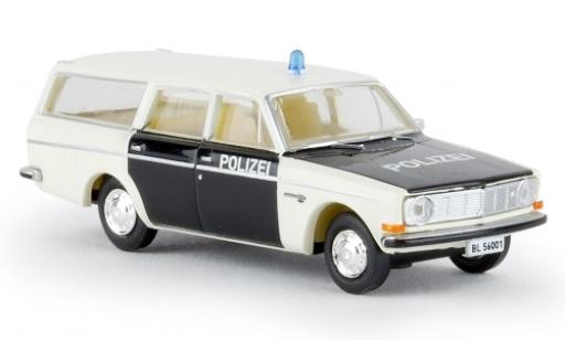 Volvo 145 1/87 Brekina Kombi Polizei Baselland camionnette sans Vitrine miniature