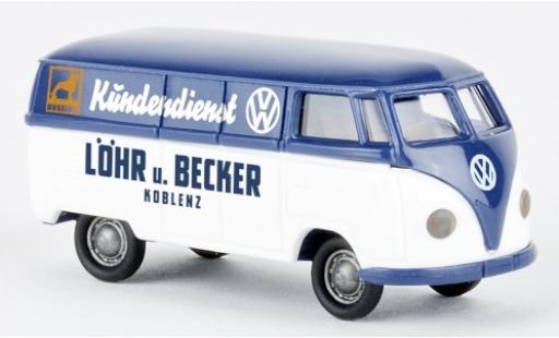 Volkswagen T1 1/87 Brekina a Kasten Löhr u. Becker Kundendienst 1950 modellautos