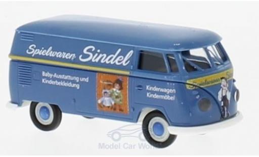 Volkswagen T1 B 1/87 Brekina b Kasten Spielwaren Sindel modellino in miniatura