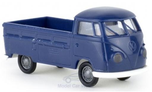 Volkswagen T1 1/87 Brekina b Pritsche bleue Economy miniature