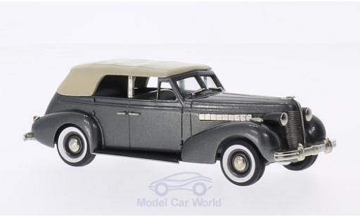 Buick Special 1/43 Brooklin 4-door Phaeton M-40C metallic-dunkelgrise/beige 1938 miniature