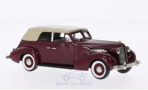 Buick Special 1/43 Brooklin 5-Passenger Convertible Phaeton dunkelrouge/beige 1937 miniature