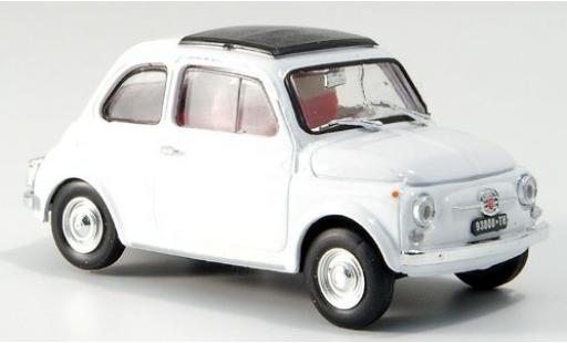 Fiat 500 1/43 Brumm F blanche 1965 miniature