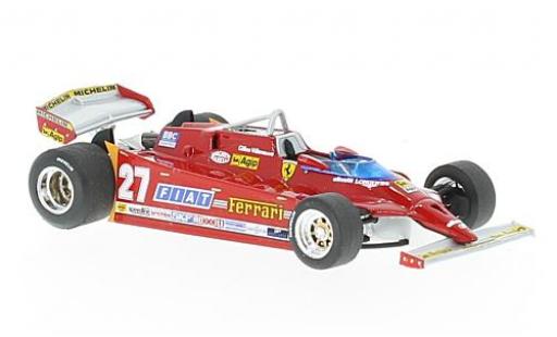 Ferrari 126 1/43 Brumm CX comprex No.27 Formel 1 GP USA 1981 G.Villeneuve