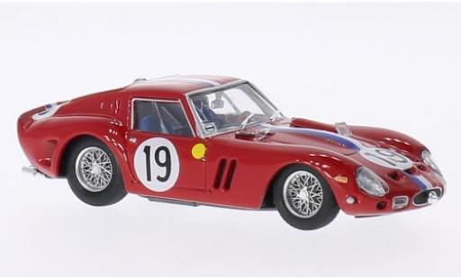 Ferrari 250 1/43 Brumm GTO No.19 24h Le Mans 1962 châssis 3705GT J.Guichet/P.Noblet diecast model cars