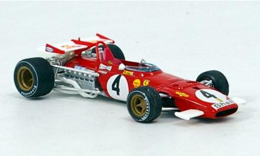 Ferrari 312 1/43 Brumm B No.4 Formel 1 GP Italien 1970 C.Regazzoni miniature