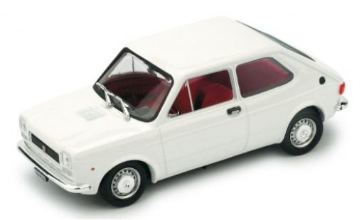 Fiat 127 1/43 Brumm (1.Serie) blanche 1972 miniature