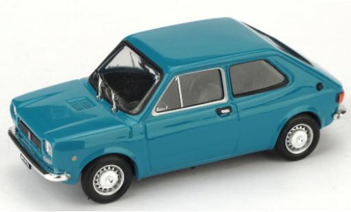 Fiat 127 1/43 Brumm (1a Serie) bleue 1971 miniature