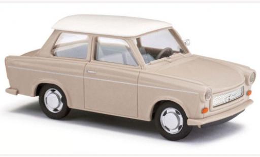 Trabant 601 1/87 Busch beige/blanche 1964 miniature