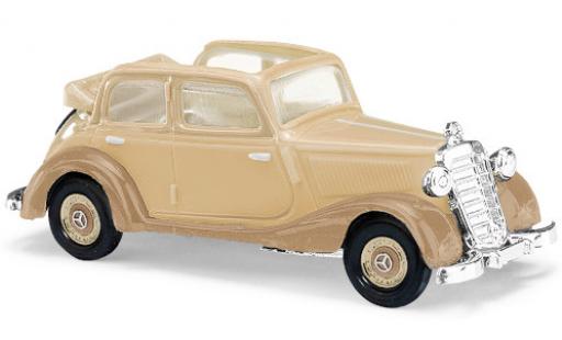 Mercedes 170 1/87 Busch V Cabriolet beige/dunkelbeige 1936 miniature