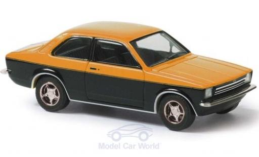 Opel Kadett 1/87 Busch C orange/noire 1977 miniature