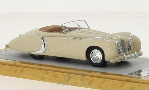 Talbot Lago 1/43 Chromes T26 Cabriolet Grand Sport Saoutchik beige RHD 1950 sn110120 miniature