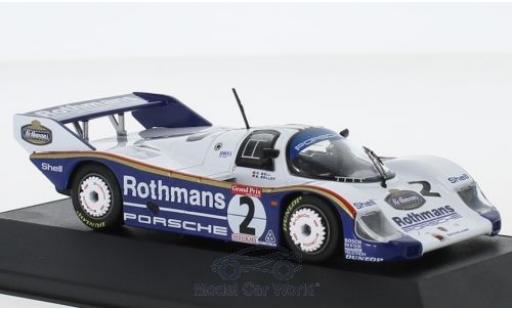Porsche 956 1983 1/43 CMR K No.2 Rothmans 1000 Km Brands Hatch 1983 S.Bellof/D.Bell miniature