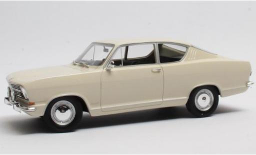 Opel Kadett 1/18 Cult Scale Models B Coupe blanche 1966 Kiemen-Coupe miniature