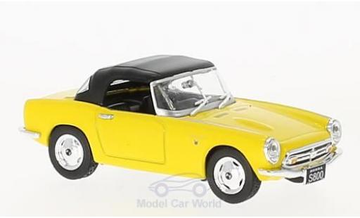 Honda S800 1/43 First 43 Models jaune RHD 1966 geschlossen miniature
