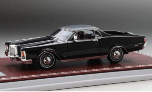 Lincoln Continental 1/43 GIM   Great Iconic Models Mark III Farm and Ranch Special noire 1971 miniature