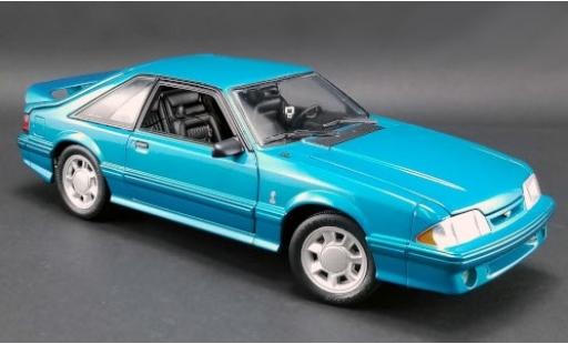 Ford Mustang 1/18 GMP Cobra hellblue 1993 diecast model cars