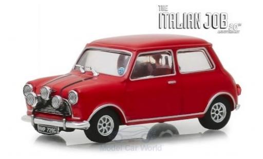Austin Mini 1/43 Greenlight Cooper S 1275 MkI rouge RHD The Italian Job 1967 miniature
