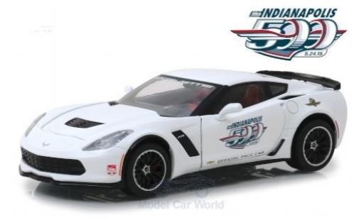 Chevrolet Corvette 1/24 Greenlight Z06 Indianapolis 500 2015 Official Pace Car diecast model cars