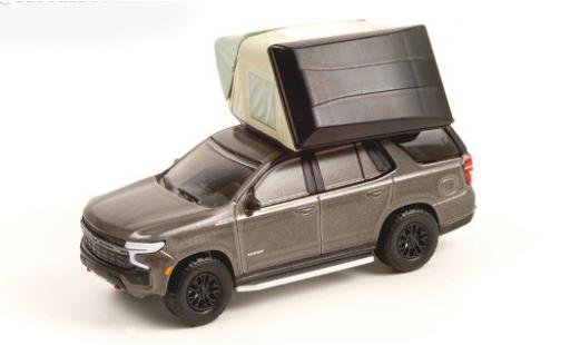 Chevrolet Tahoe 1/64 Greenlight Z71 metallic-grise 2021 miniature