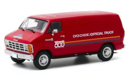 Dodge RAM 1/43 Greenlight B 150 red/Dekor Indianapolis 500 1987 71st Annual 500 Mile Race Official Truck diecast model cars