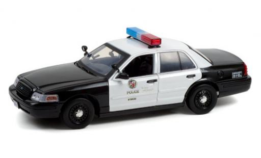 Ford Crown 1/43 Greenlight Victoria Los Angeles Police Department 2001 miniature