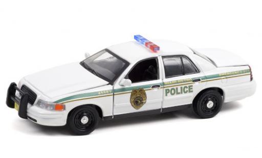 Ford Crown 1/43 Greenlight Victoria Miami Metro Police - Dexter 2001 miniature
