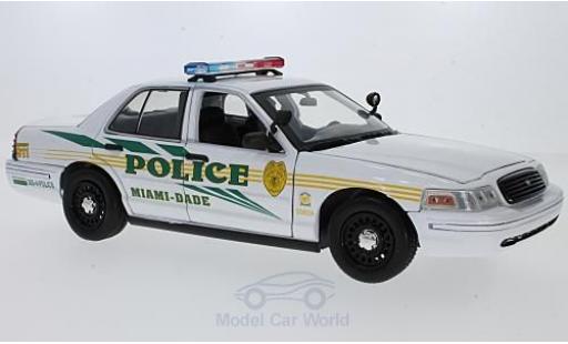 Ford Crown 1/18 Greenlight Victoria Police Interceptor CSI: Miami (TV Serie) 2003 miniature