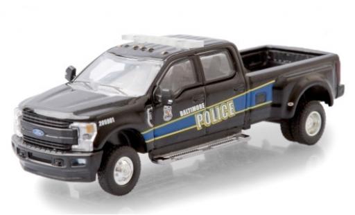 Ford F-350 1/64 Greenlight Lariat Baltimore Police Department 2019 miniature