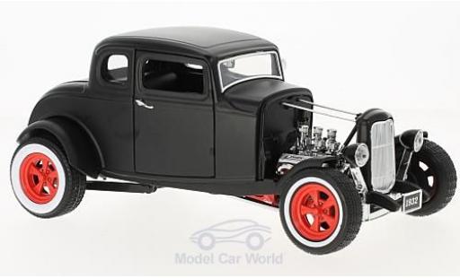 Ford Hot Rod 1/18 Greenlight Custom matt-negro 1932 coche miniatura