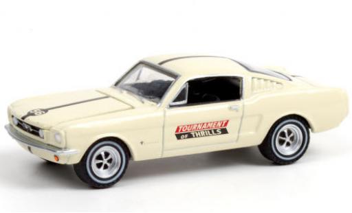 Ford Mustang 1/64 Greenlight Fastback Tournament of Thrills 1965 voiture Daredevils No.56 diecast model cars