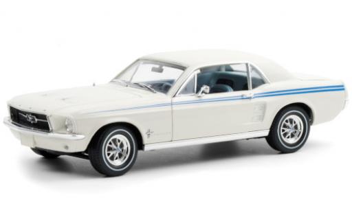 Ford Mustang 1/18 Greenlight Indy Pacesetter Special white/blue 1967