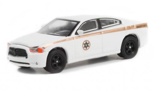 Dodge Charger 1/64 Greenlight Pursuit Absaroka County Sheriff 2011 miniature