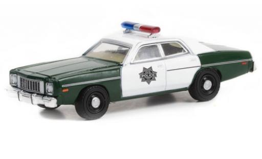 Plymouth Fury 1/64 Greenlight Capitol City Police 1975 miniature