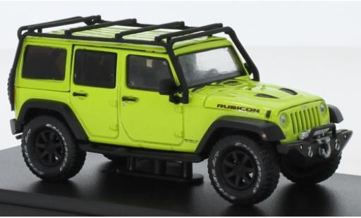 Jeep Wrangler 1/43 Greenlight Unlimited Rubicon verte 2016 miniature