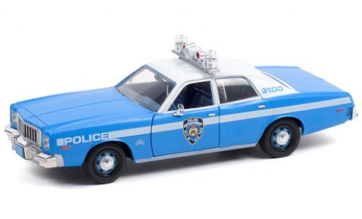 Plymouth Fury 1/24 Greenlight New York Police Department 1975 miniature