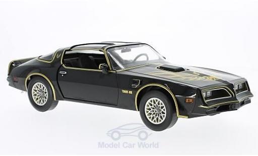 Pontiac Firebird 1/18 Greenlight Trans Am noire/gold Smokey and the Bandit I 1977