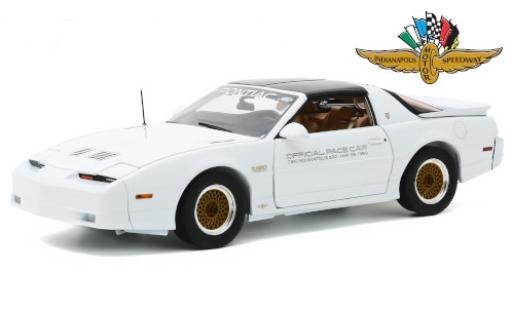 Pontiac Firebird 1/18 Greenlight Turbo Trans Am Official Pace Car 1989 73rd Indianapolis 500