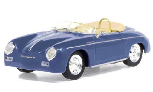 Porsche 356 1/43 Greenlight Speedster Super bleue 1958 miniature