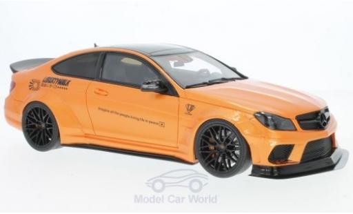 Mercedes Classe C 1/18 GT Spirit C63 LB Works metallic-orange 2017 miniature