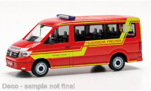 Volkswagen Crafter 1/87 Herpa bus FD pompiers Frechen MTW 2 diecast model cars