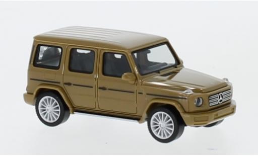 Mercedes Classe G 1/87 Herpa hellbrown avec AMG-jantes diecast model cars