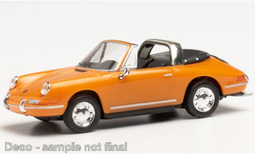 Porsche 911 1/87 Herpa Targa orange miniature