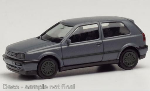 Volkswagen Golf 1/87 Herpa III VR6 grey diecast model cars