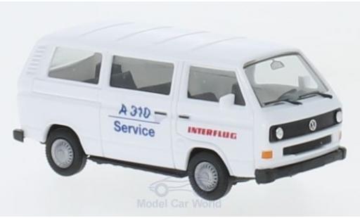 Volkswagen T3 1/87 Herpa Bus Interflug miniature
