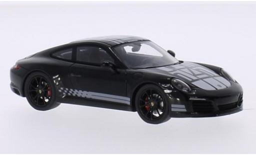 Porsche 991 S 1/43 Spark 911 () Carrera S Endurance Racing Edition black/Dekor 2016 diecast model cars