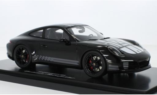 Porsche 991 S 1/18 I Spark 911 () Carrera S Endurance Racing Edition noire/Dekor Intelligent Performance 2016 avec Vitrine miniature