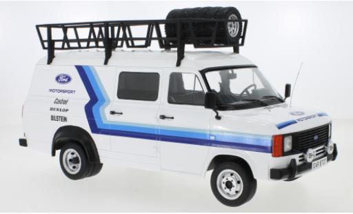 Ford Transit 1/18 IXO MK II Team with roof accessories miniature