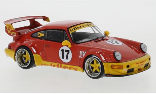 Porsche 964 RWB 1/43 IXO Idlers miniature